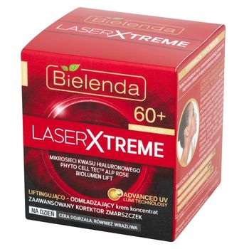 Bielenda Laser Xtreme Innowacja 60+ Liftingująco-odmładzający korektor zmarszczek na dzień 50 ml
