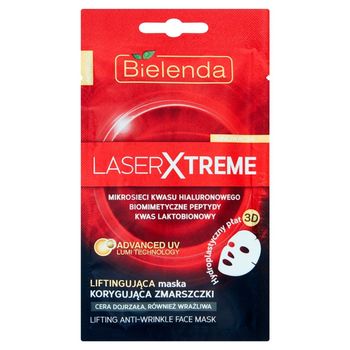 Bielenda Laser Xtreme Liftingująca maska korygująca zmarszczki 10 g