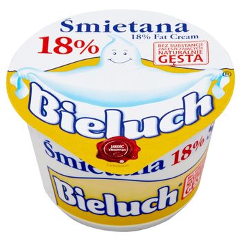 Bieluch Śmietana 18% 180 g