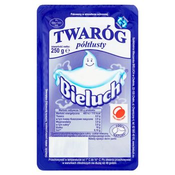 Bieluch Twaróg półtłusty 250 g