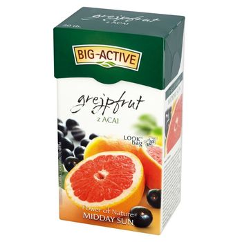 Big-Active Power of Nature Midday Sun grejpfrut z acai Herbatka 45 g (20 torebek)
