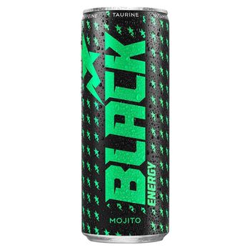 Black Energy Mojito Gazowany napój energetyzujący 250 ml