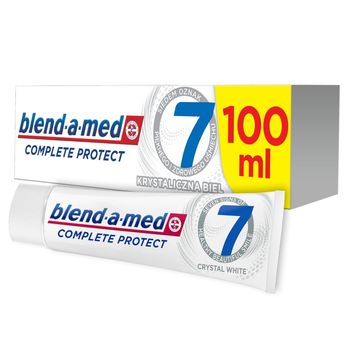 Blend-a-med Complete Protect 7 Crystal White Pasta do zębów 100 ml
