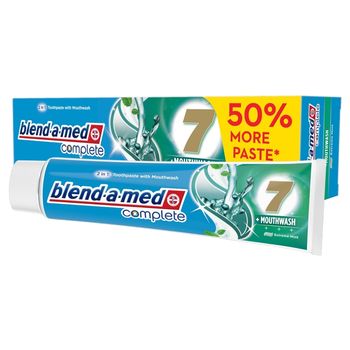 Blend-a-med Complete 7 + Pasta do zębów z płynem do płukania jamy ustnej 150 ml