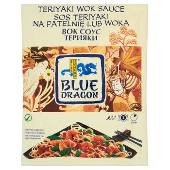 Blue Dragon Sos teriyaki na patelnię lub woka 120 g