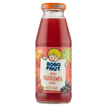 Bobo Frut Nektar jabłko truskawka aronia po 6. miesiącu 300 ml
