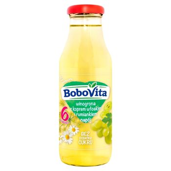 BoboVita Napój winogrona z koprem włoskim i rumiankiem po 6 miesiącu 300 ml