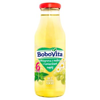 BoboVita Napój winogrona z melisą i rumiankiem po 6 miesiącu 300 ml