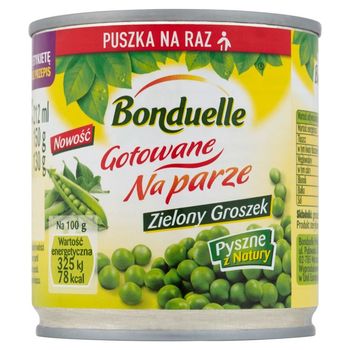 Bonduelle Gotowane na parze Zielony groszek 150 g