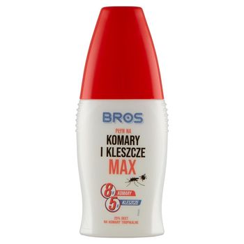 Bros Płyn na komary i kleszcze max 50 ml
