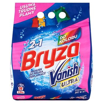 Bryza Vanish Ultra 2w1 do koloru Proszek do prania i odplamiacz 2,25 kg