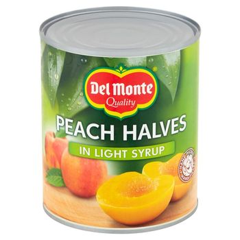 BRZOSKWINIE POŁÓWKI 825g/470g