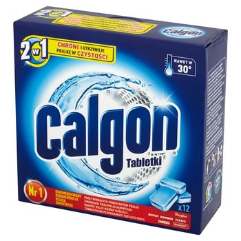 Calgon 2w1 Tabletki Zmiękczacz wody 180 g (12 sztuk)