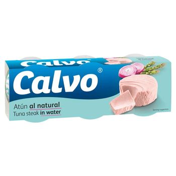 Calvo Tuńczyk w sosie własnym 3 x 80 g