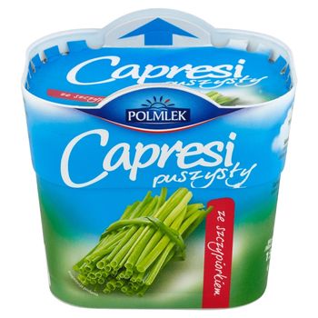 Polmlek Capresi puszysty ze szczypiorkiem Serek twarogowy 150 g