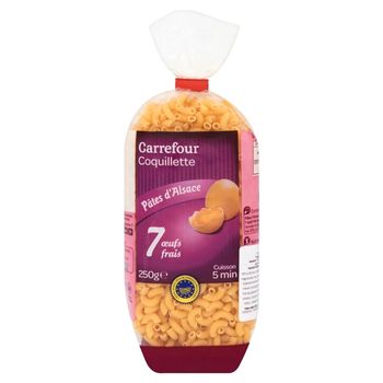 Carrefour 7 jajeczny makaron z Alzacji kolanka 250 g