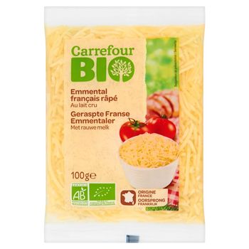 Carrefour Bio Emmentaler francuski Ser tarty 100 g