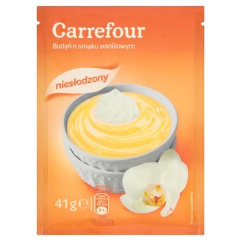 Carrefour Budyń o smaku waniliowym 41 g