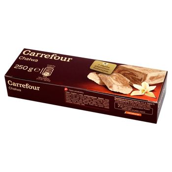 Carrefour Chałwa o smaku waniliowo-kakaowym 250 g
