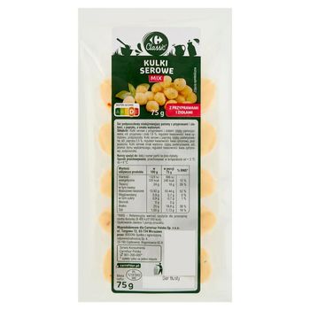Carrefour Classic Kulki serowe mix 75 g