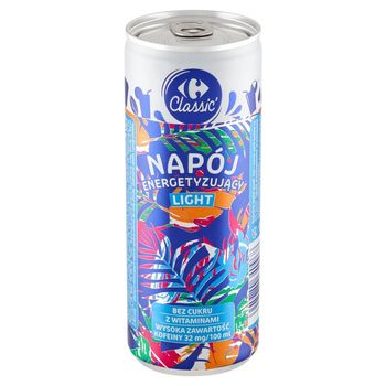 Carrefour Classic Light Napój energetyzujący 250 ml