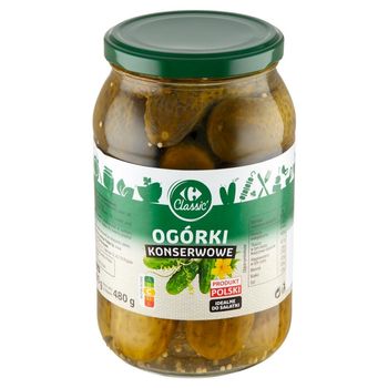 Carrefour Classic Ogórki konserwowe 900 g