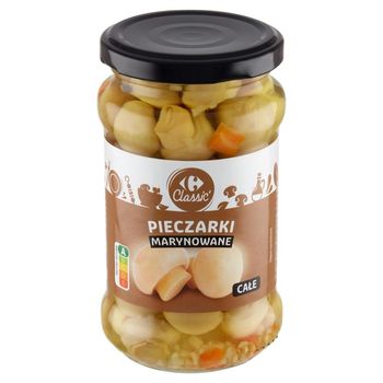 Carrefour Classic Pieczarki marynowane całe 280 g