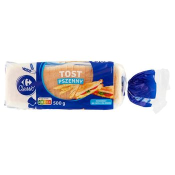 Carrefour Classic Tost pszenny 500 g