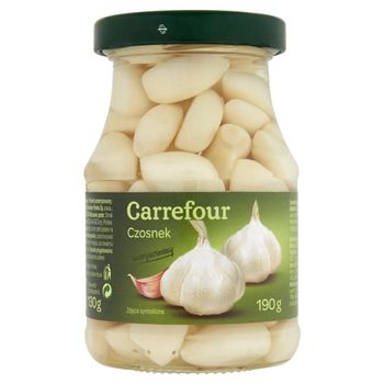 Carrefour Czosnek marynowany 190 g