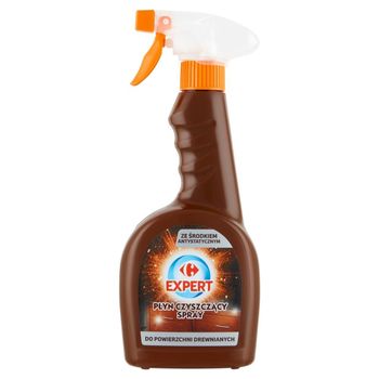 Carrefour Expert Płyn czyszczący spray do powierzchni drewnianych 500 ml