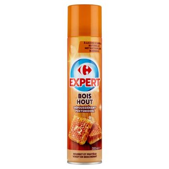 Carrefour Expert Spray do usuwania kurzu z mebli z woskiem 300 ml
