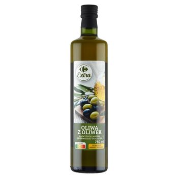 Carrefour Extra Oliwa z oliwek najwyższej jakości z pierwszego tłoczenia 750 ml