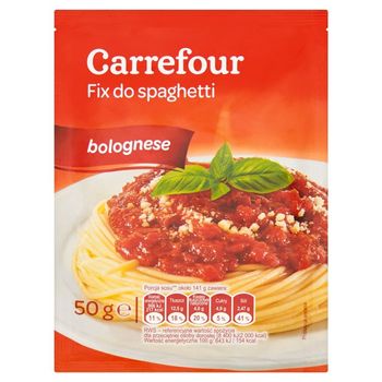 Carrefour Fix do spaghetti bolognese 50 g