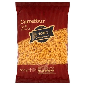 Carrefour Fusilli corti nr 36 Makaron 500 g
