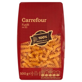 Carrefour Fusilli nr 20 Makaron 500 g