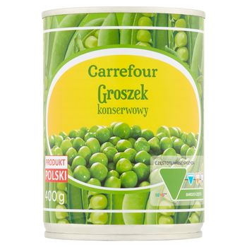 Carrefour Groszek konserwowy 400 g
