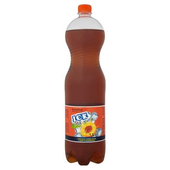 Carrefour Ice Tea Napój niegazowany z ekstraktem herbaty czarnej o smaku brzoskwiniowym 1,5 l