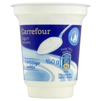 Carrefour Jogurt naturalny 150 g