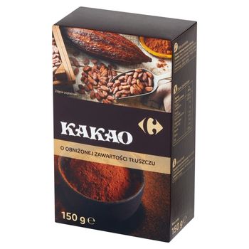 Carrefour Kakao o obniżonej zawartości tłuszczu 150 g