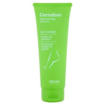 Carrefour Krem do stóp szałwiowy 90 ml