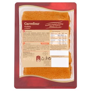 Carrefour Krokiety z mięsem 400 g