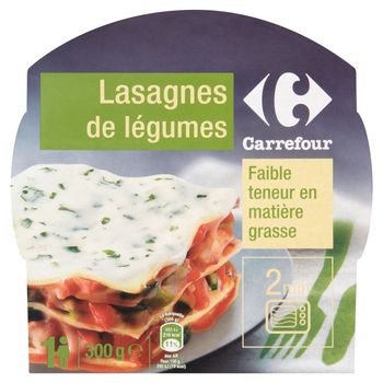 Carrefour Lazania warzywna 300 g