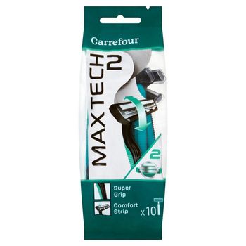 Carrefour Maxtech 2 Maszynka do golenia męska 10 sztuk