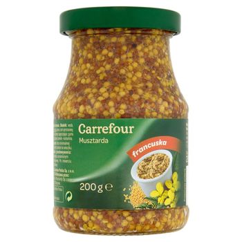 Carrefour Musztarda francuska 200 g
