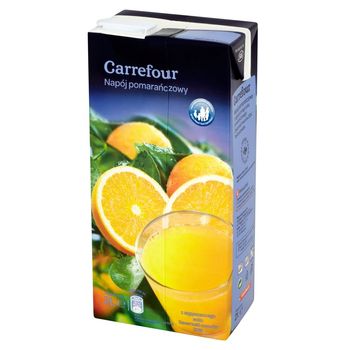 Carrefour Napój pomarańczowy 2 l