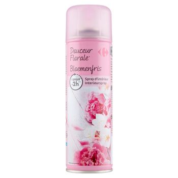 Carrefour Odświeżacz powietrza kwiatowy 300 ml