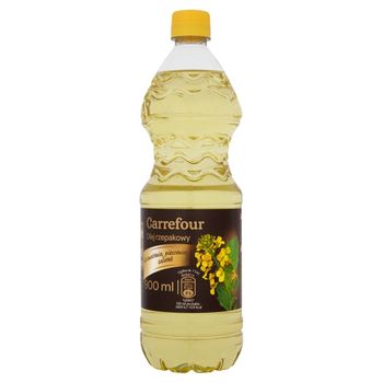 Carrefour Olej rzepakowy 900 ml