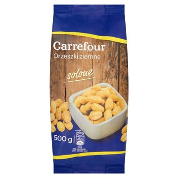 Carrefour Orzeszki ziemne solone 500 g