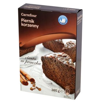 Carrefour Piernik korzenny Ciasto w proszku 385 g