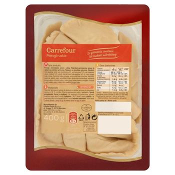 Carrefour Pierogi ruskie 400 g